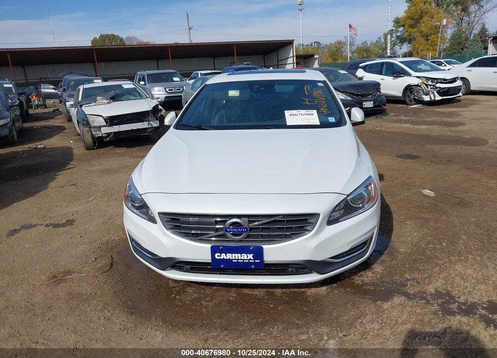 2015 VOLVO S60 T6 PLATINUM VIN: YV149MFM9F2351022