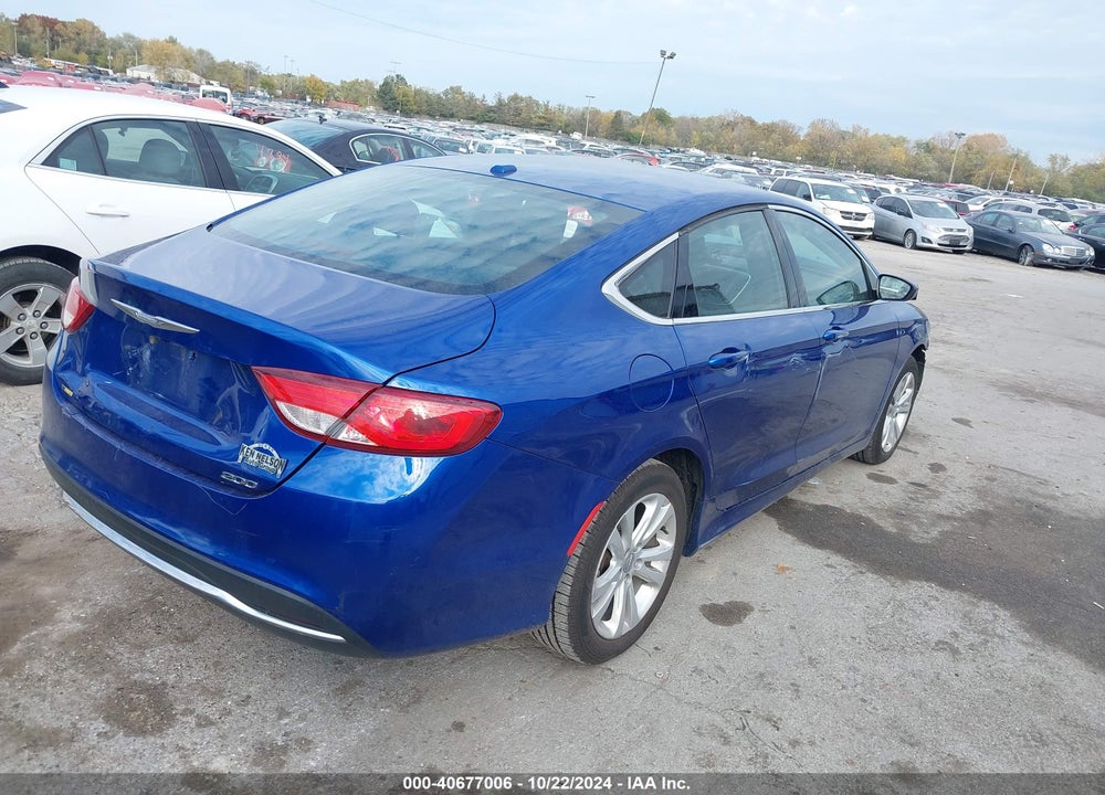 2015 CHRYSLER 200 LIMITED VIN: 1C3CCCAB1FN719747