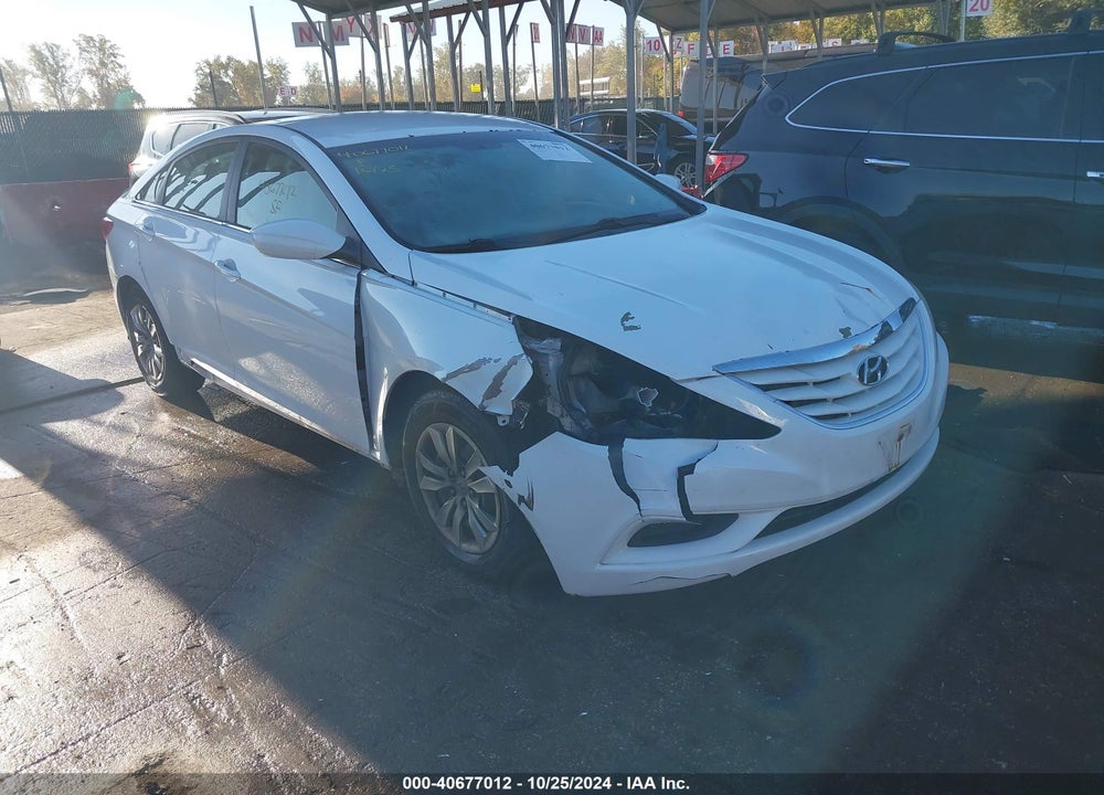 2013 HYUNDAI SONATA GLS VIN: 5NPEB4AC2DH541219
