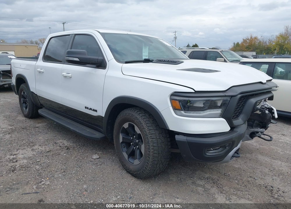 2019 RAM 1500 REBEL 4X4 5'7 BOX VIN: 1C6SRFLT7KN723185