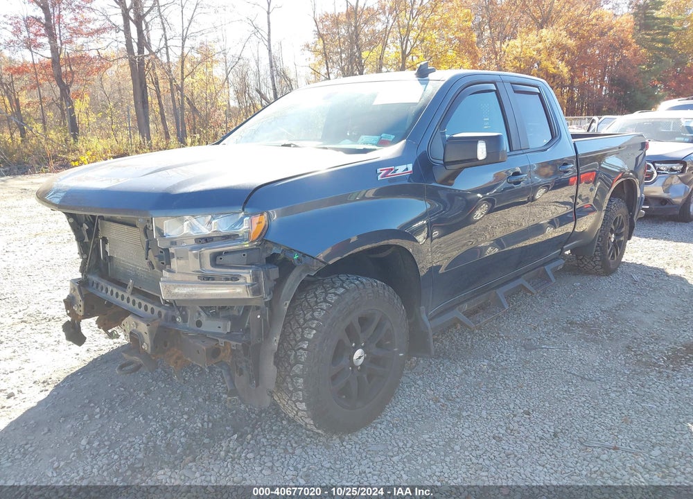 2020 CHEVROLET SILVERADO 1500 4WD STANDARD BED RST VIN: 1GCRYEED7LZ380043
