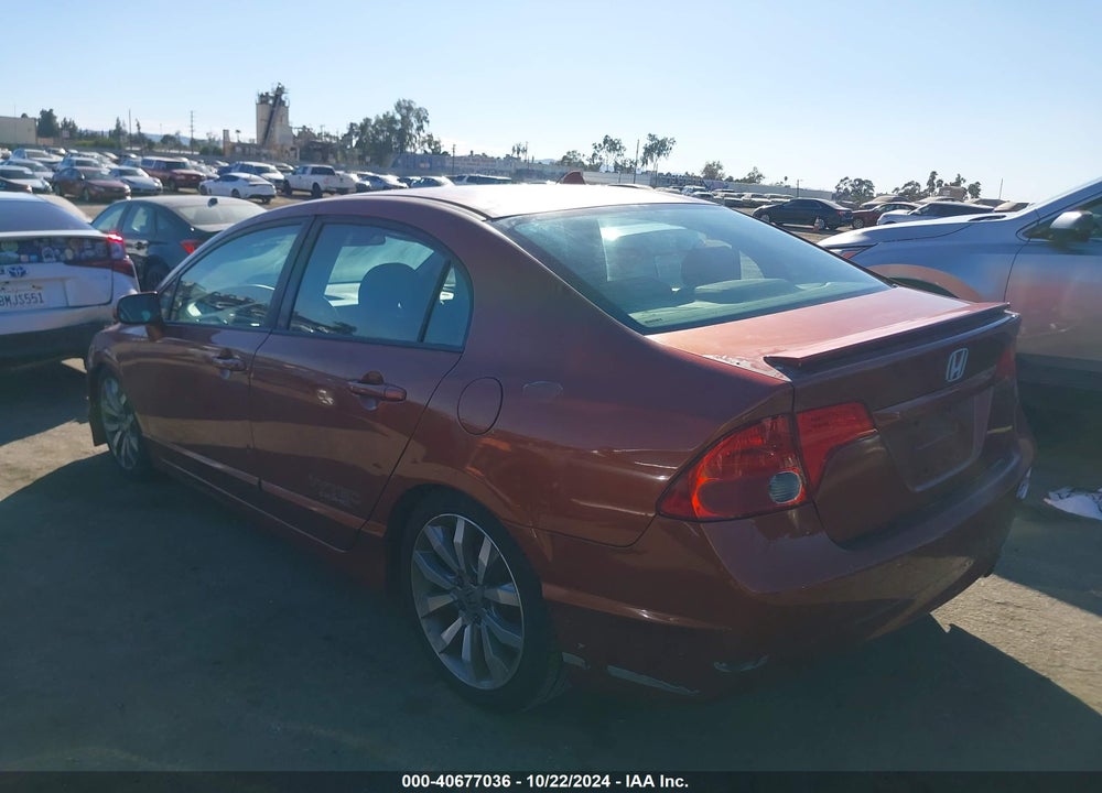 2009 HONDA CIVIC SI VIN: 2HGFA55539H702963