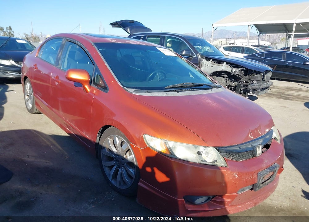 2009 HONDA CIVIC SI VIN: 2HGFA55539H702963