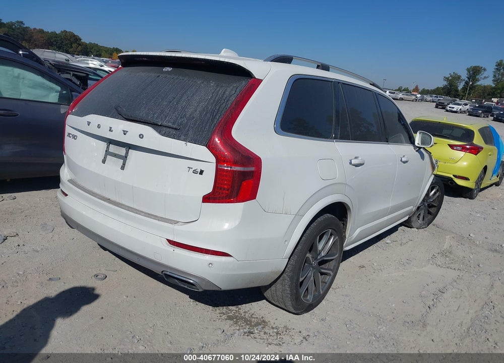 2017 VOLVO XC90 T6 MOMENTUM VIN: YV4A22PK8H1139104