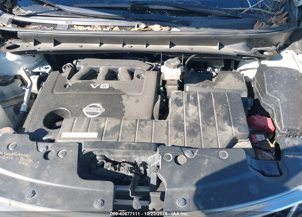 2012 NISSAN MURANO S VIN: JN8AZ1MU5CW118547