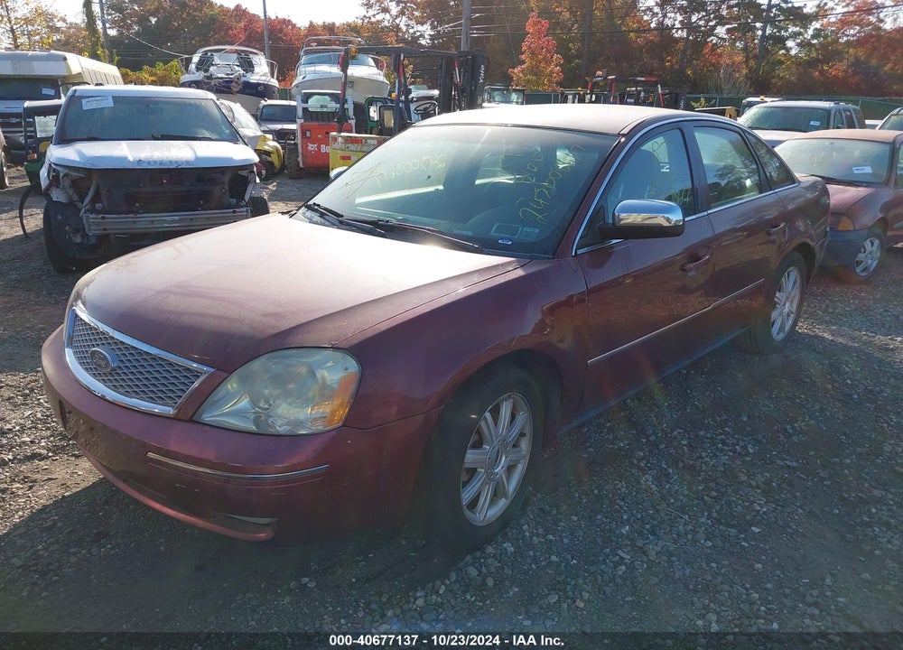 2005 FORD FIVE HUNDRED LIMITED VIN: 1FAFP25195G171675