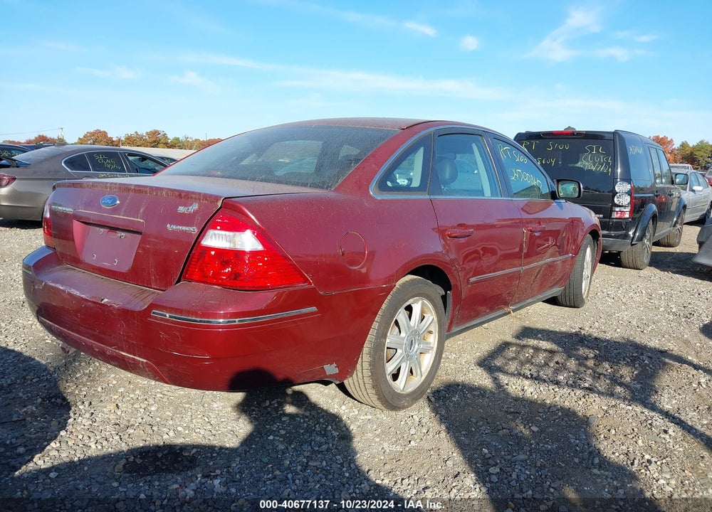2005 FORD FIVE HUNDRED LIMITED VIN: 1FAFP25195G171675