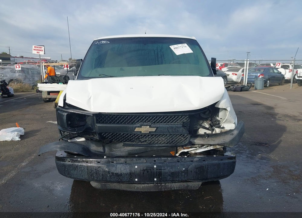 2013 CHEVROLET EXPRESS 2500 WORK VAN VIN: 1GCWGFCA1D1142791