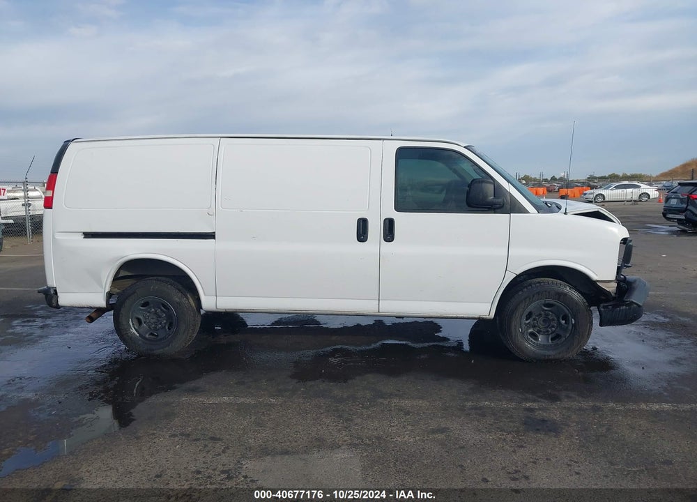 2013 CHEVROLET EXPRESS 2500 WORK VAN VIN: 1GCWGFCA1D1142791