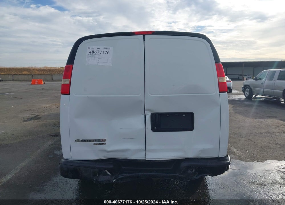 2013 CHEVROLET EXPRESS 2500 WORK VAN VIN: 1GCWGFCA1D1142791