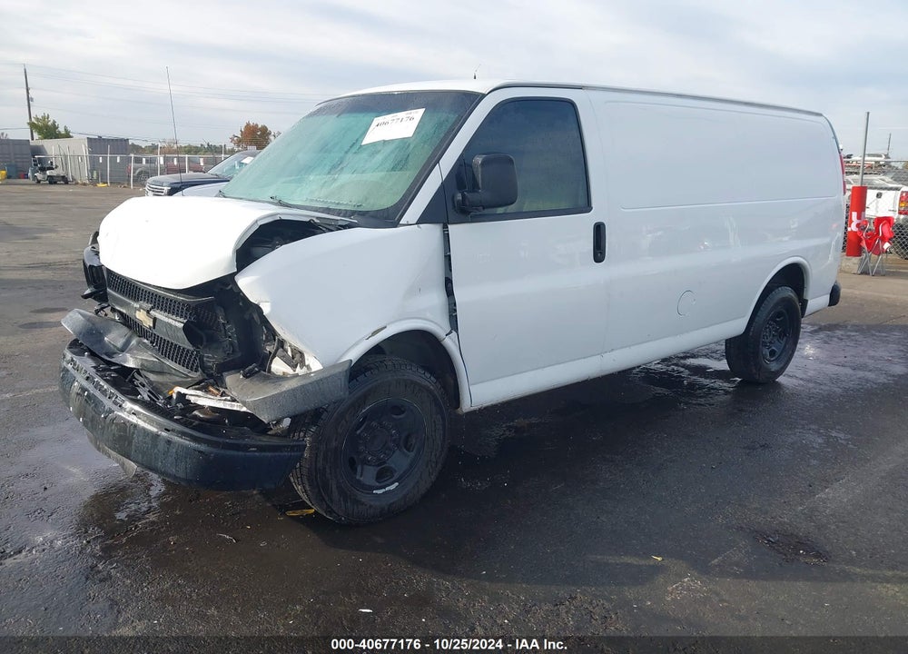 2013 CHEVROLET EXPRESS 2500 WORK VAN VIN: 1GCWGFCA1D1142791