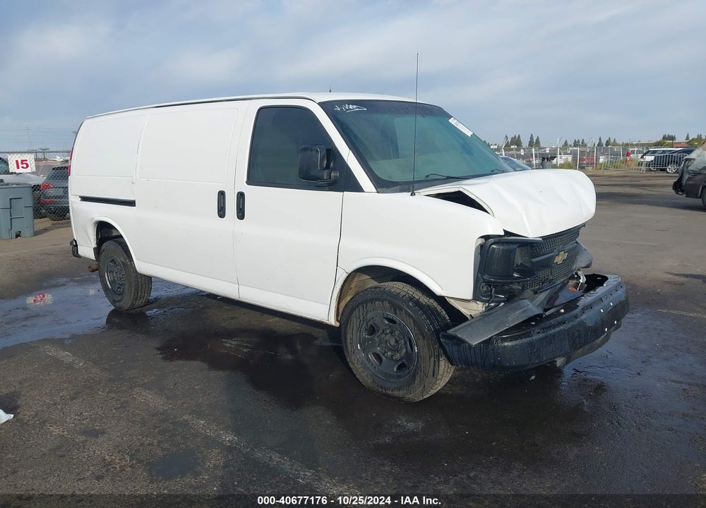 2013 CHEVROLET EXPRESS 2500 WORK VAN VIN: 1GCWGFCA1D1142791