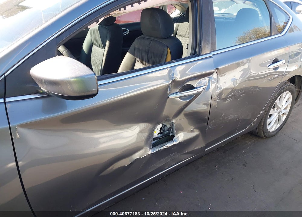 2018 NISSAN SENTRA SV VIN: 3N1AB7APXJL633728