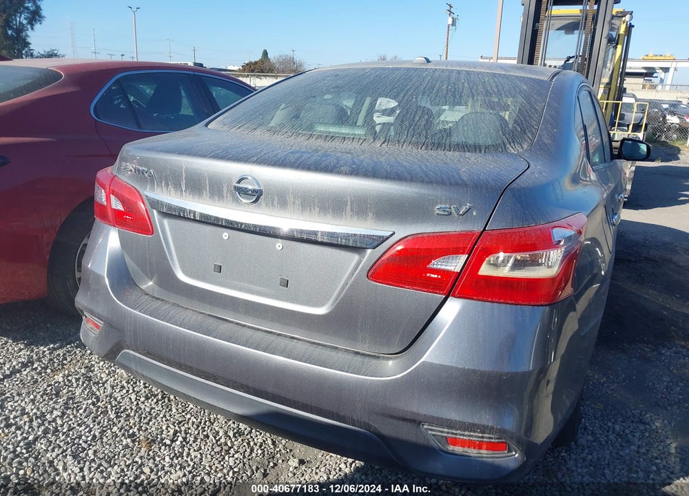 2018 NISSAN SENTRA SV VIN: 3N1AB7APXJL633728