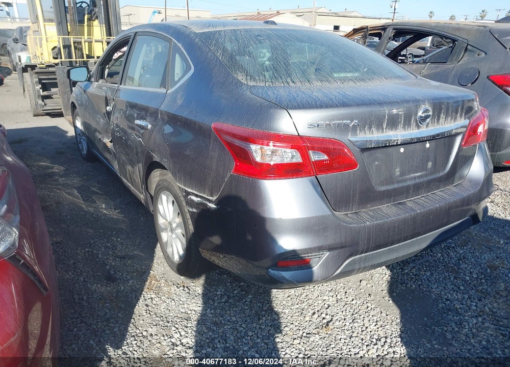 2018 NISSAN SENTRA SV VIN: 3N1AB7APXJL633728