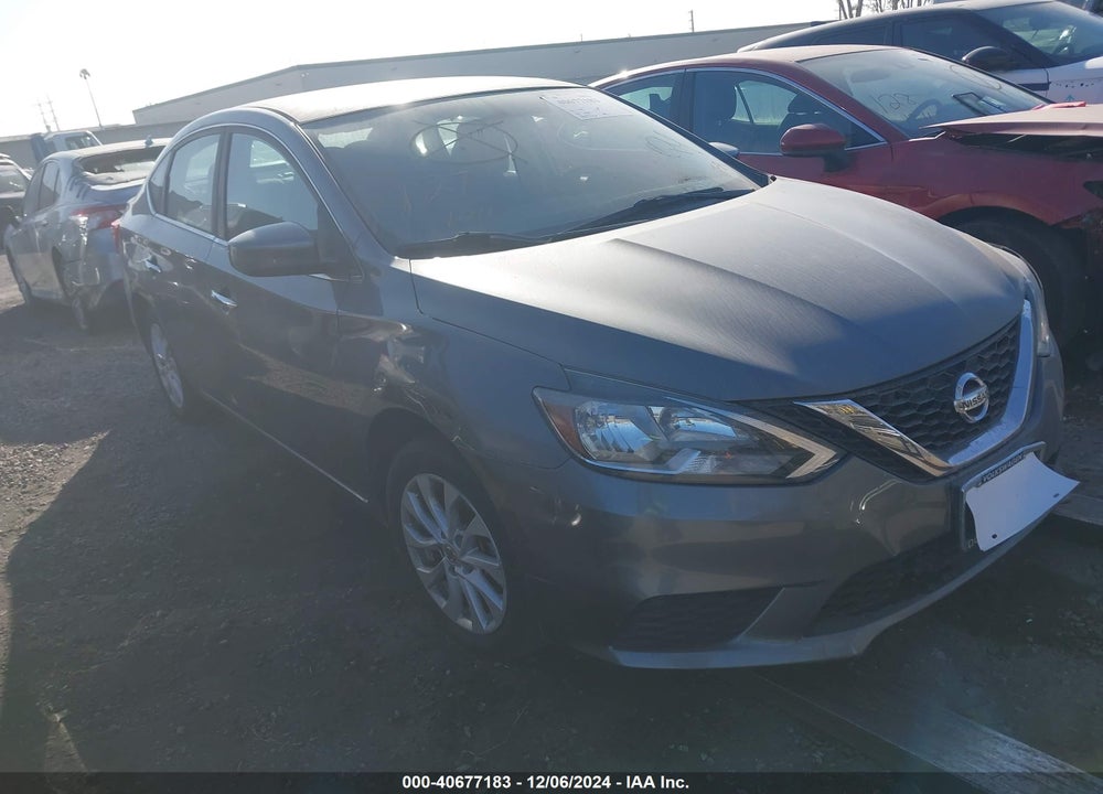2018 NISSAN SENTRA SV VIN: 3N1AB7APXJL633728