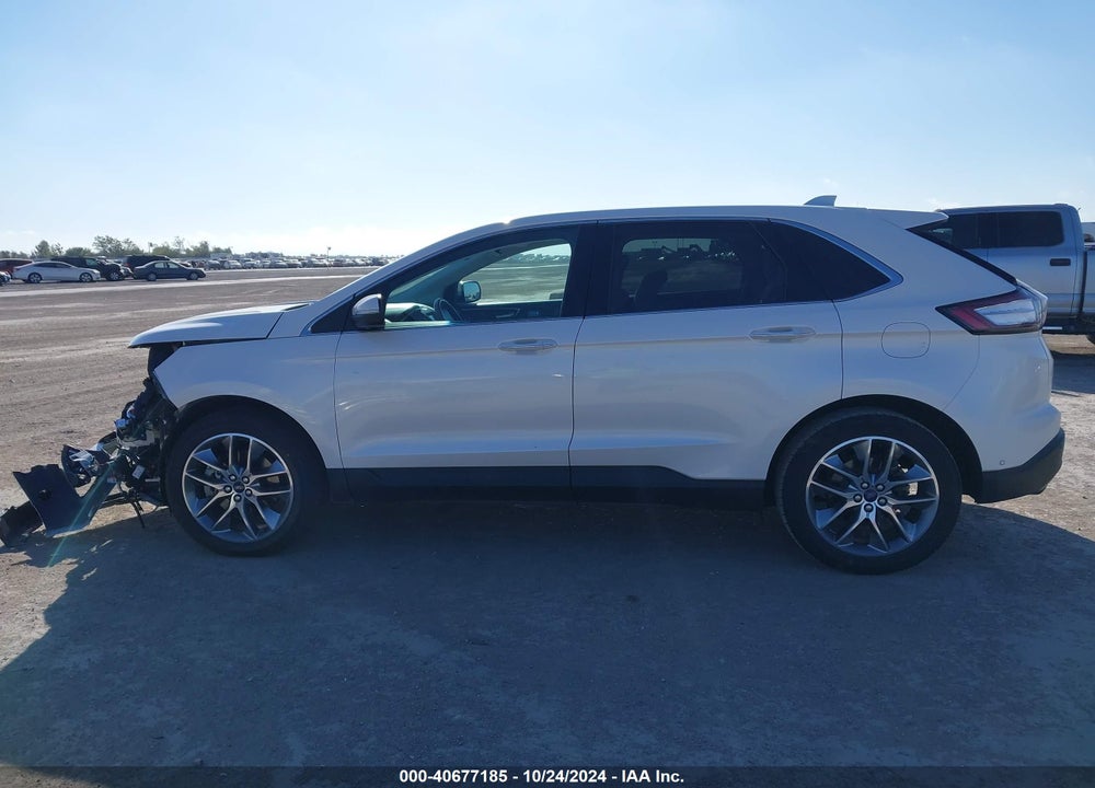 2015 FORD EDGE TITANIUM VIN: 2FMPK3K81FBB66429