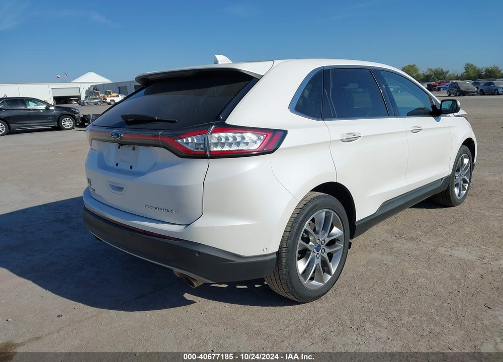 2015 FORD EDGE TITANIUM VIN: 2FMPK3K81FBB66429