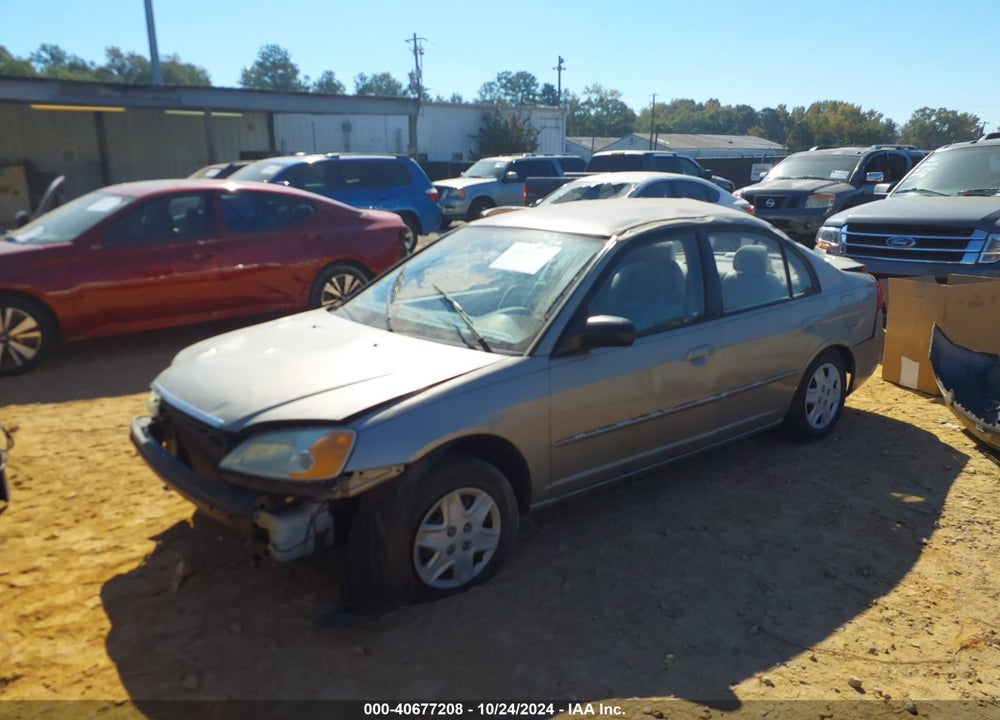 2003 HONDA CIVIC LX VIN: 2HGES16503H594521