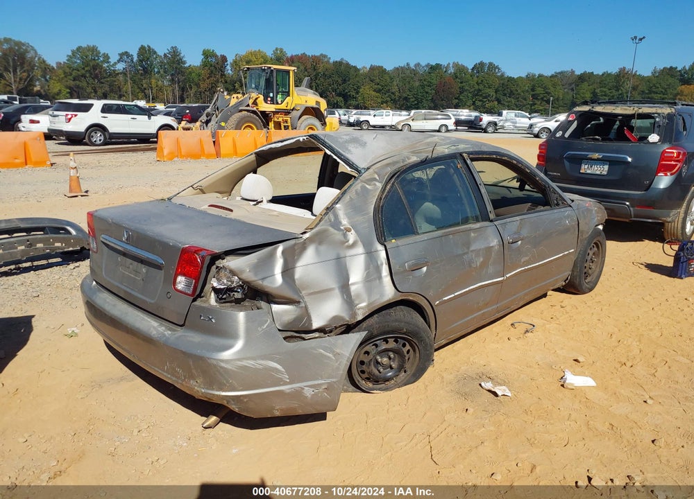 2003 HONDA CIVIC LX VIN: 2HGES16503H594521