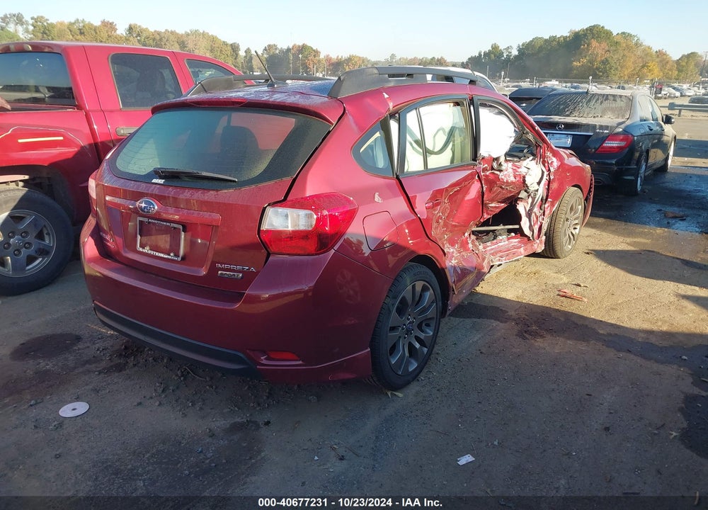2015 SUBARU IMPREZA 2.0I SPORT LIMITED VIN: JF1GPAW65F8312102