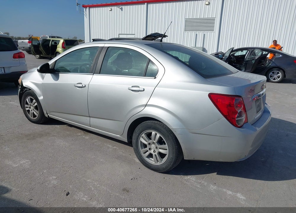 2014 CHEVROLET SONIC LT AUTO VIN: 1G1JC5SH8E4242281