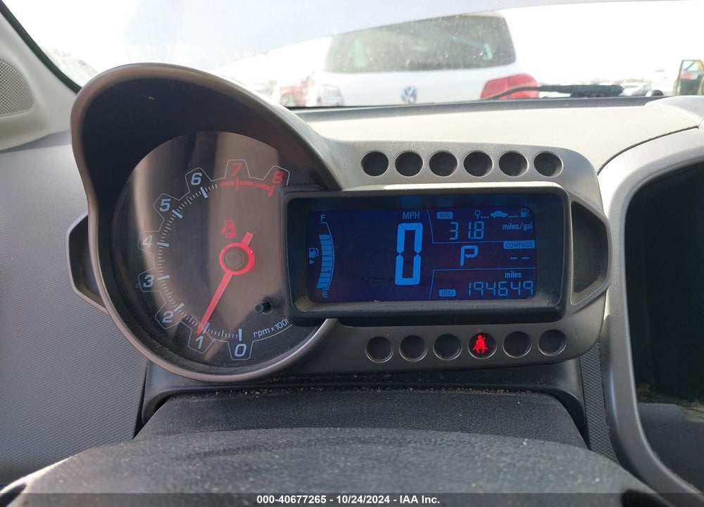 2014 CHEVROLET SONIC LT AUTO VIN: 1G1JC5SH8E4242281