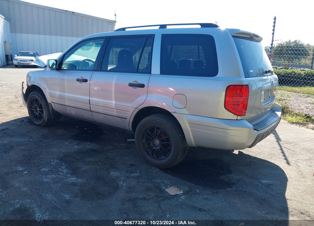 2004 HONDA PILOT EX VIN: 2HKYF18444H508348