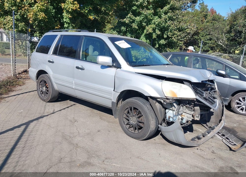 2004 HONDA PILOT EX VIN: 2HKYF18444H508348