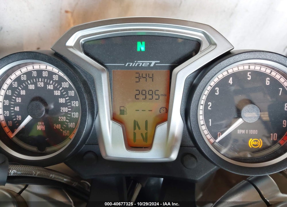 2015 BMW R NINE T VIN: WB10A1606FZ583704