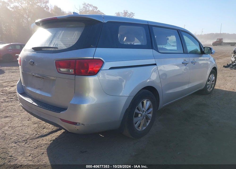 2017 KIA SEDONA L VIN: KNDMA5C11H6255832