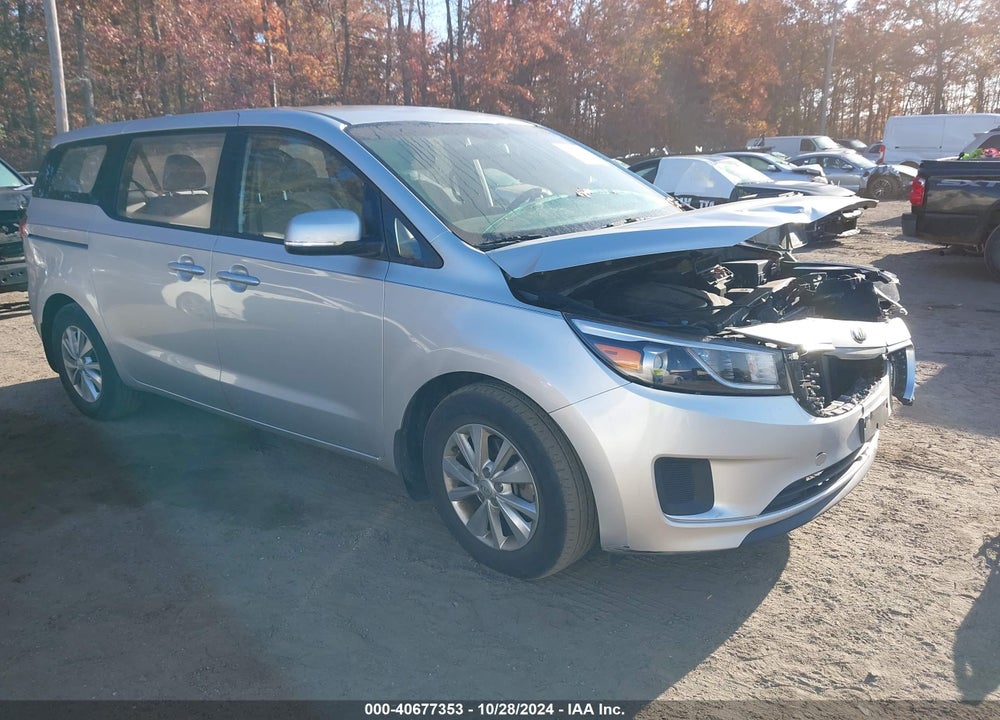 2017 KIA SEDONA L VIN: KNDMA5C11H6255832