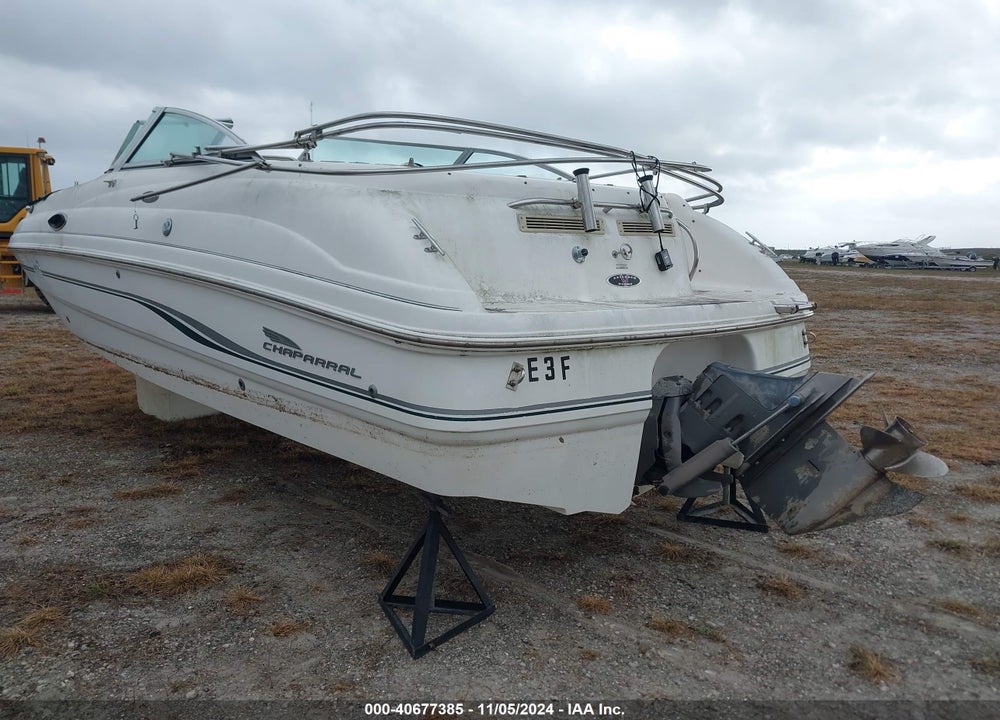 2001 CHAPARRAL BOAT VIN: FGB31320I001