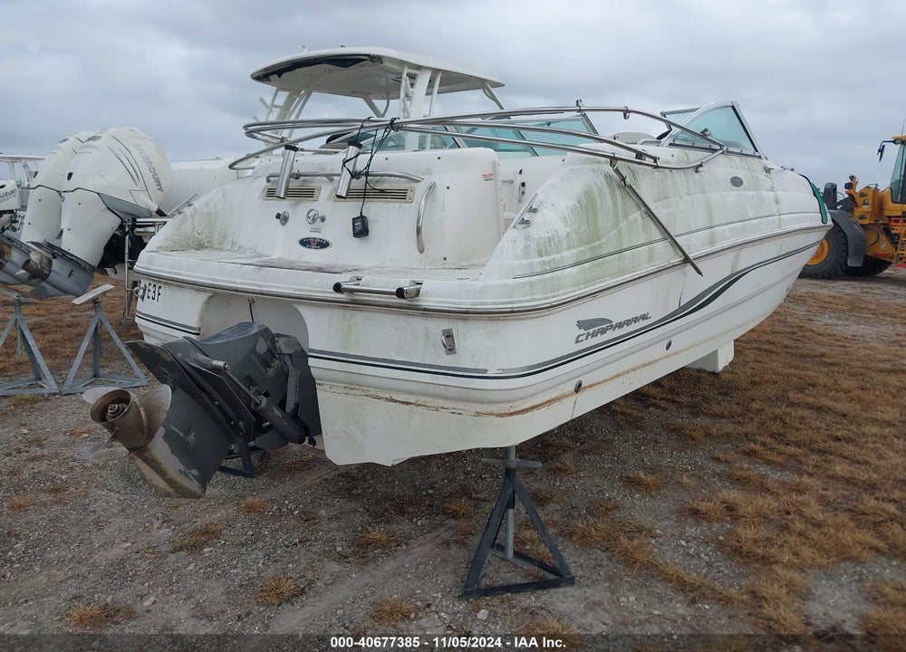 2001 CHAPARRAL BOAT VIN: FGB31320I001