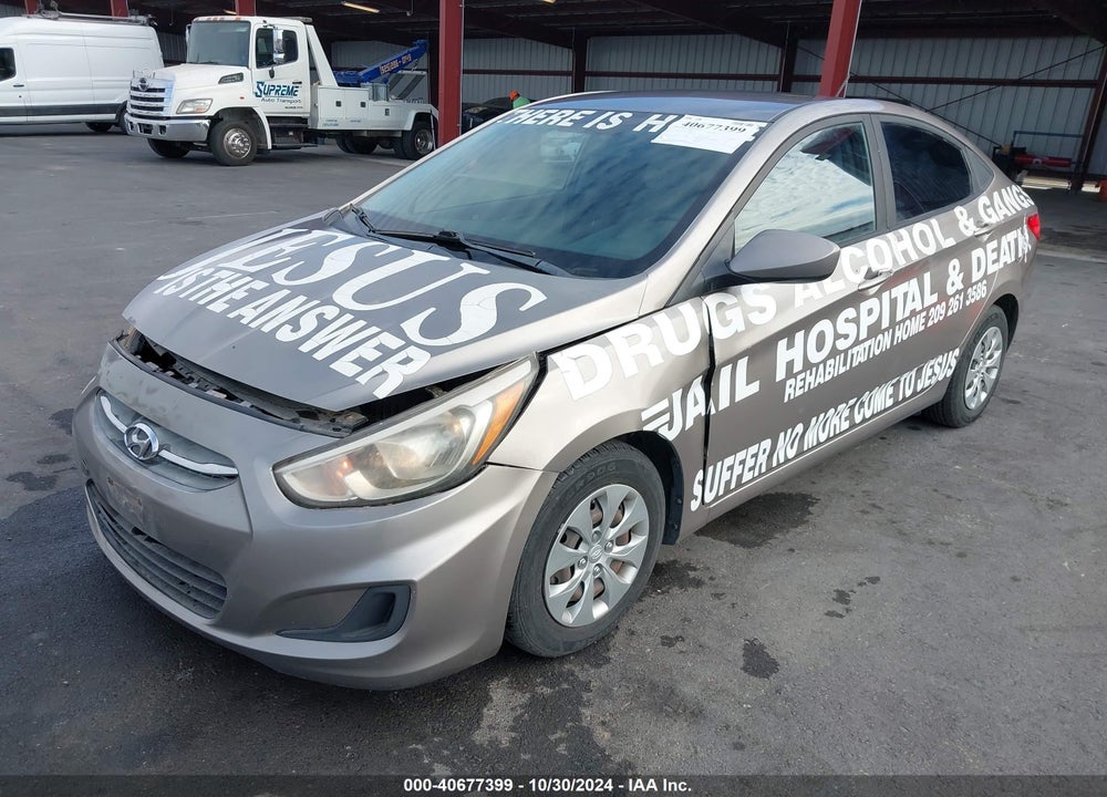 2017 HYUNDAI ACCENT SE VIN: KMHCT4AEXHU359328