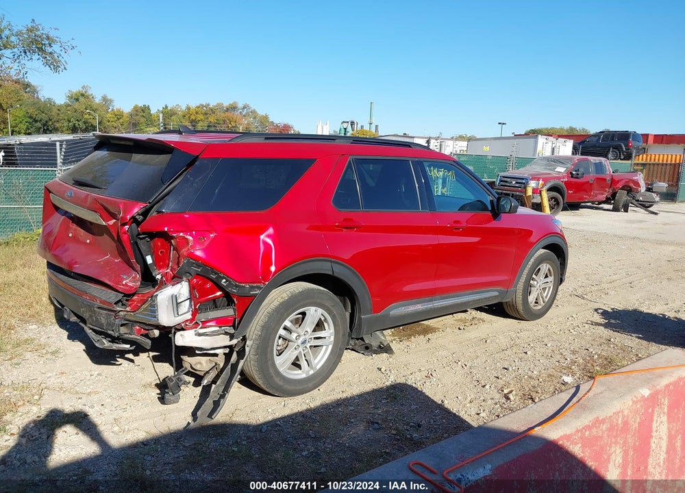 2021 FORD EXPLORER XLT VIN: 1FMSK8DH4MGB12956