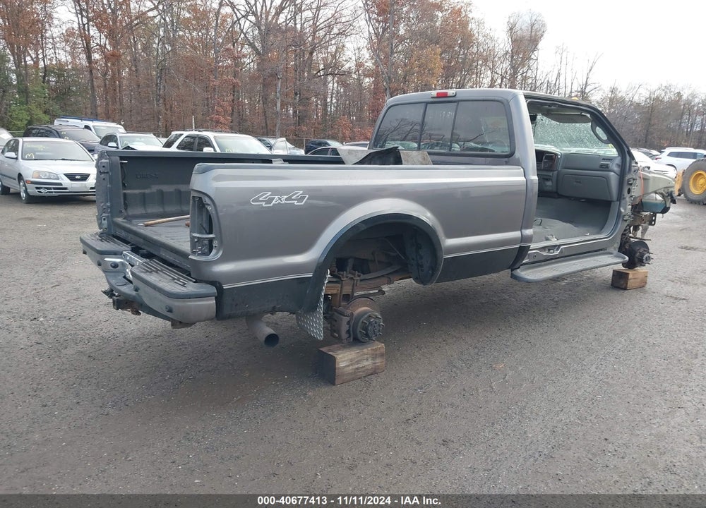 2005 FORD F 350 VIN: 1FTWX31P55ED19665