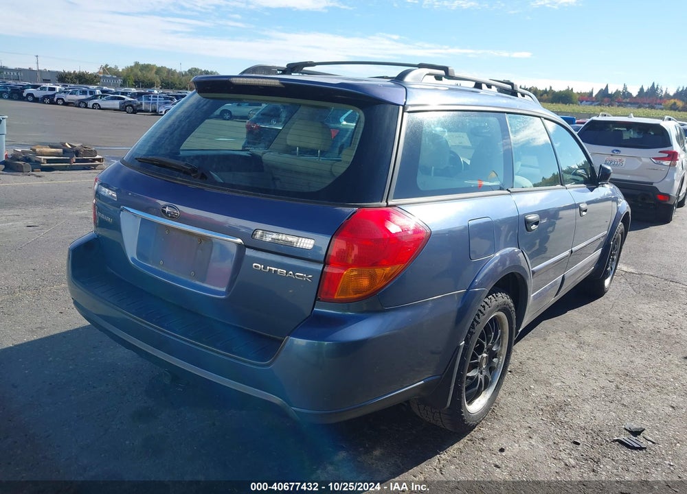 2006 SUBARU OUTBACK VIN: 4S4BP61C067322357