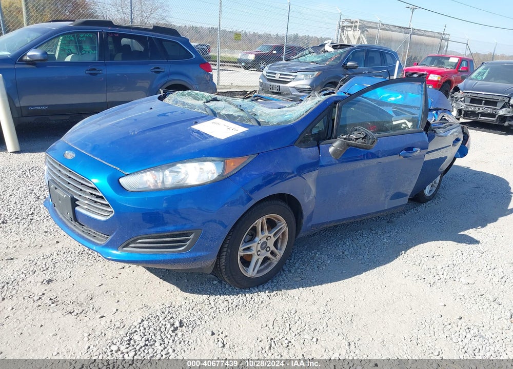 2018 FORD FIESTA SE VIN: 3FADP4EJ1JM128631