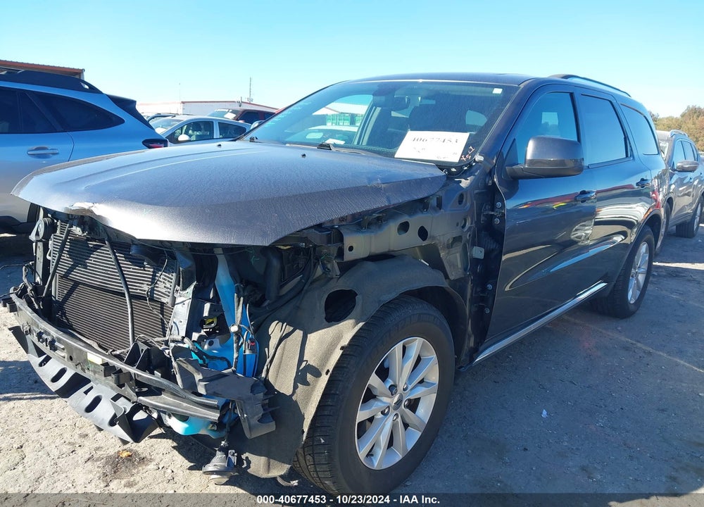2019 DODGE DURANGO SXT PLUS RWD VIN: 1C4RDHAG4KC550003