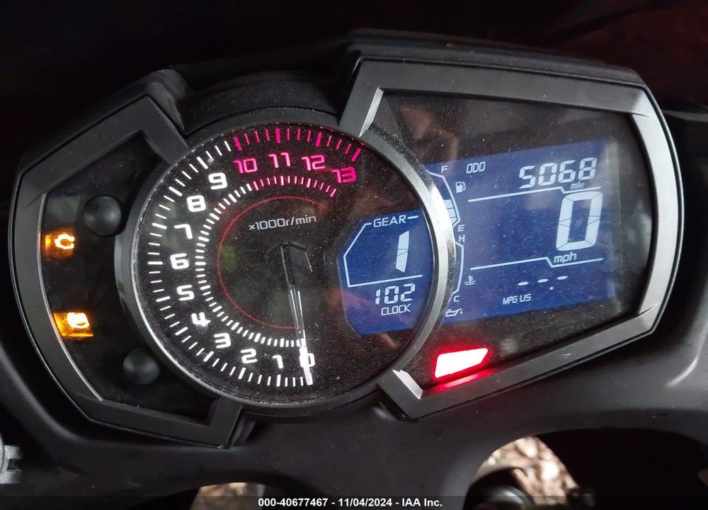 2019 KAWASAKI EX650 F VIN: JKAEXEK19KDA30918