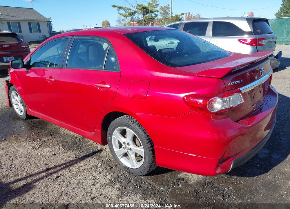 2012 TOYOTA COROLLA S VIN: 2T1BU4EE9CC767588
