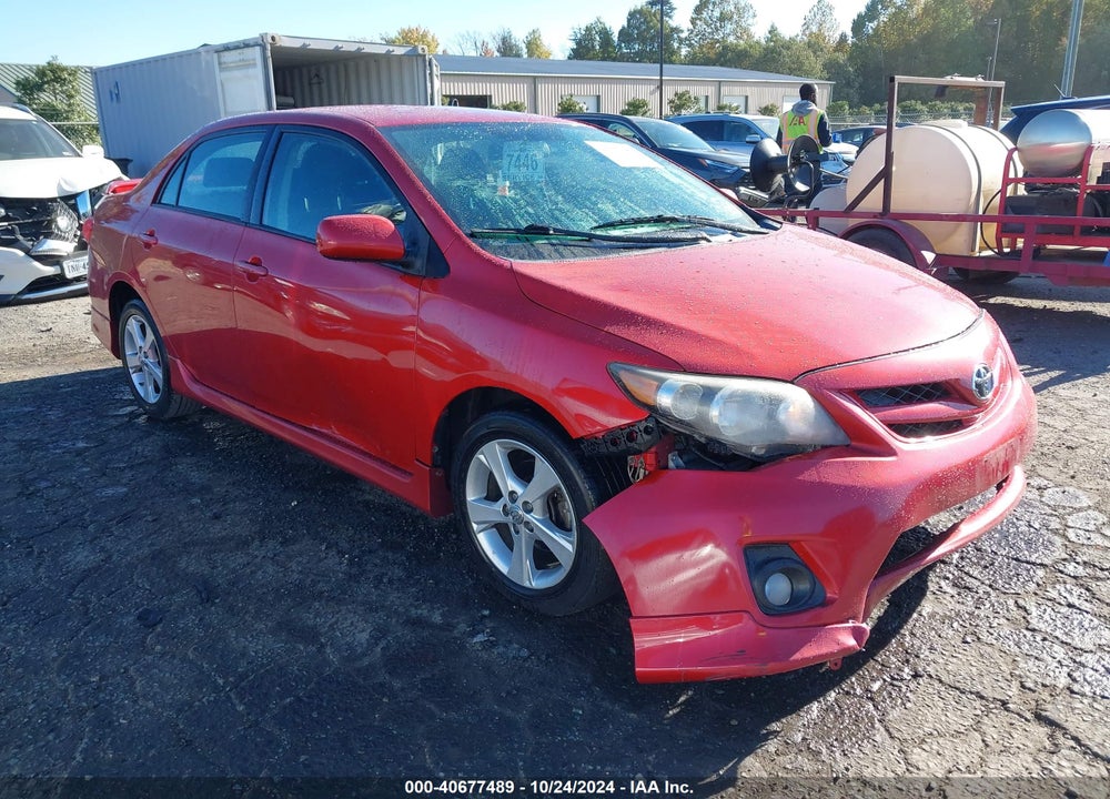 2012 TOYOTA COROLLA S VIN: 2T1BU4EE9CC767588