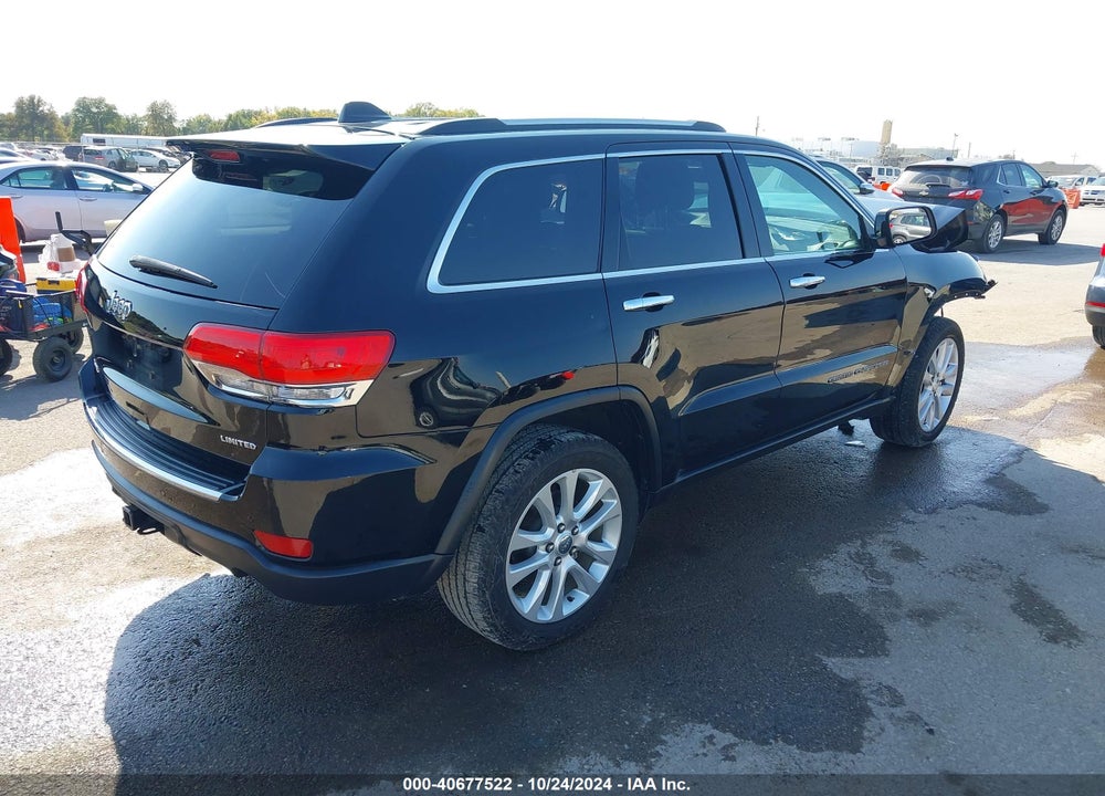 2017 JEEP GRAND CHEROKEE LIMITED 4X4 VIN: 1C4RJFBT0HC694228