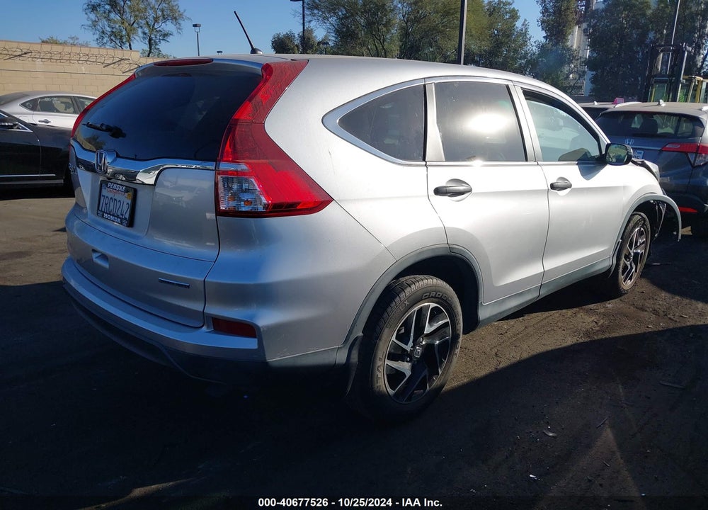 2016 HONDA CR-V SE VIN: 2HKRM3H48GH507892