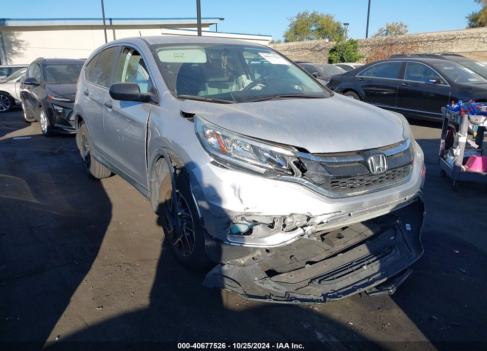 2016 HONDA CR-V SE VIN: 2HKRM3H48GH507892