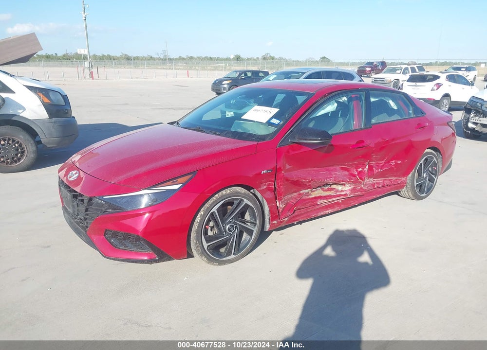 2022 HYUNDAI ELANTRA N LINE VIN: KMHLR4AF8NU294403