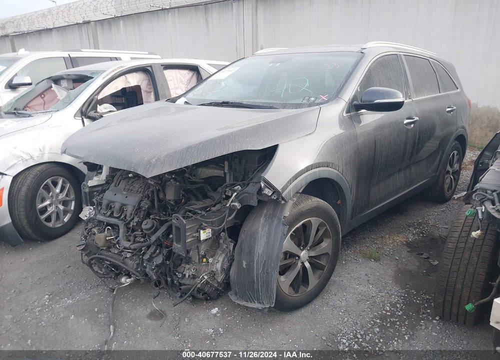 2016 KIA SORENTO 3.3L EX VIN: 5XYPH4A52GG150141