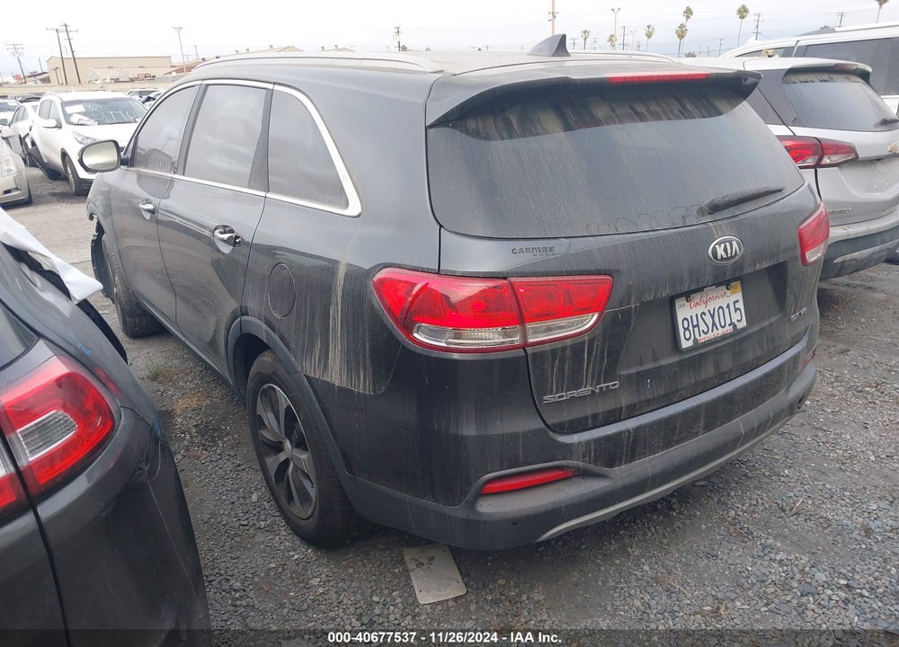 2016 KIA SORENTO 3.3L EX VIN: 5XYPH4A52GG150141