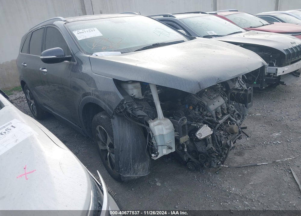 2016 KIA SORENTO 3.3L EX VIN: 5XYPH4A52GG150141